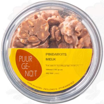 Jordnötskluster mjölk 140gr