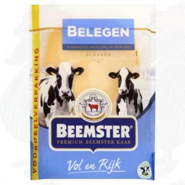 Skivad ost Beemster Premium Cheese Mognad 48+ | 250 gram i skivor