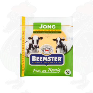 Skivad ost Beemster Premium Cheese Young 48+ | 250 gram i skivor