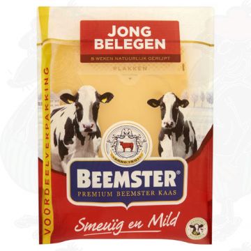 Skivad ost Beemster Premium Cheese Young Mognad 48+ | 250 gram i skivor