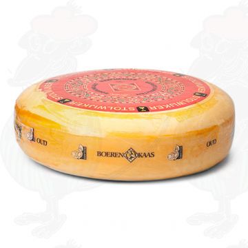 Bondost gammal - Stolwijkse gammal ost | Ytterligare kvalitet | Hel ost 14 kilo