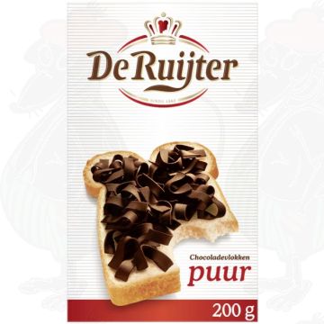 De Ruijter Mörk Chokladflingor 200 g
