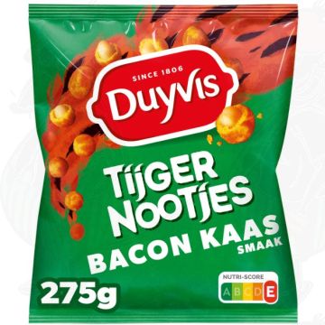 Duyvis Tijgernootjes Bacon Ost Jordnötter 275 gr