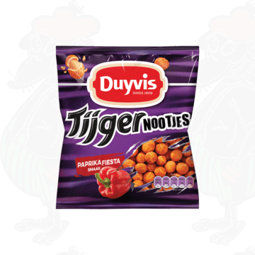 Duyvis Tijgernootjes Paprika Fiesta Smaak 280g