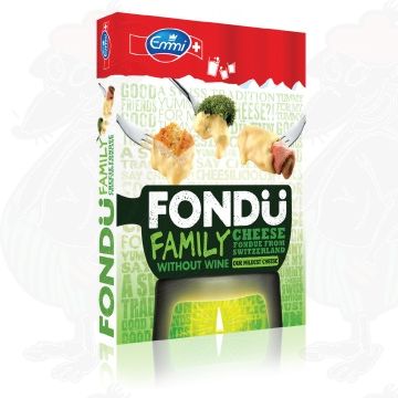 Alkoholfri | Emmi Fondue Familj | 400 gram