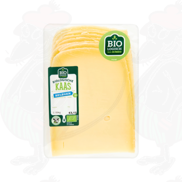 Skivad ost Lagrad ekologisk ost 50+ | 200 gram i skivor