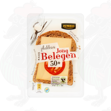 Skivad ost Gouda Ost 30+ Ung Mognad | 190 gram i skivor