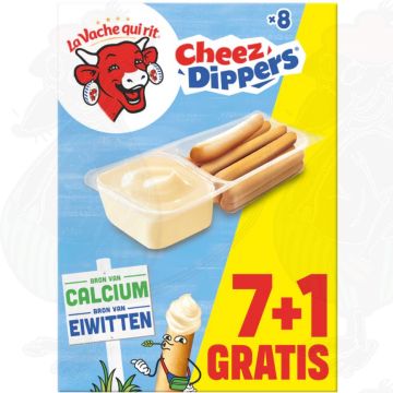 La Vache qui rit Cheez Dippers 7+1 Gratis 8 x 35 g