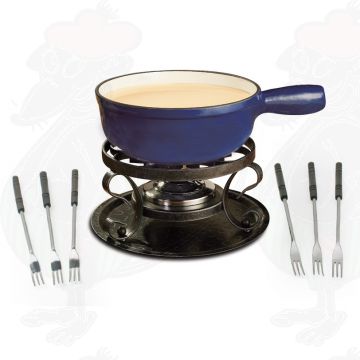 Swissmar Lugano Blue - Cheese fondue set