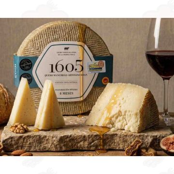 Queso Manchego artesano 1605 4 meses