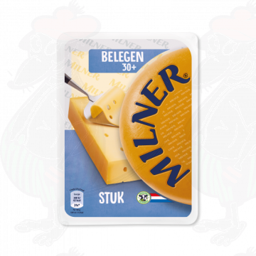 Skivad ost Milnerost Mognad 30+ | 175 gram i skivor