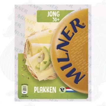 Skivad ost Milnerost Ung 30+ | 150gr i skivor