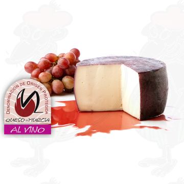 Queso de Murcia al Vino – Getost med Vinkant