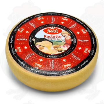 Raclette Suisse Heidi - schweizisk racletteost | Hel ost 6 kg