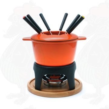 Fondue Pot Swissmar Sierra Cast Iron Orange | Buy Online Fondue Pot Swissmar Sierra Cast Iron Orange | Buy Online