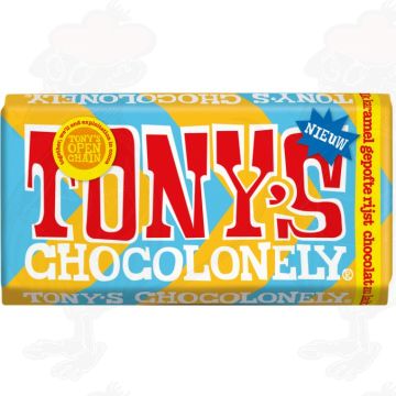 Tony's Chocolonely Mjölk Karamell Puffat Ris 180 g