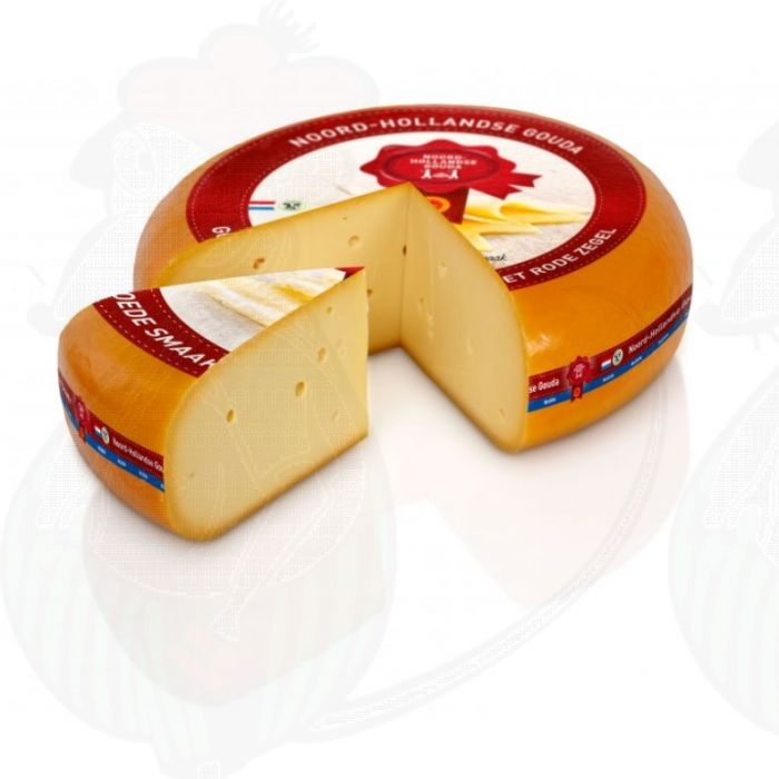 North Holland Gouda Matured | Quarter of a cheese 3 Kilo / 6.6 lbs main product photo