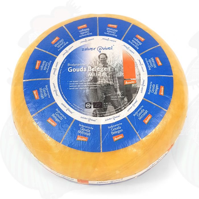 Lagrad Gouda Biodynamisk ost - Demeter | Hel ost 5 kilo main product photo