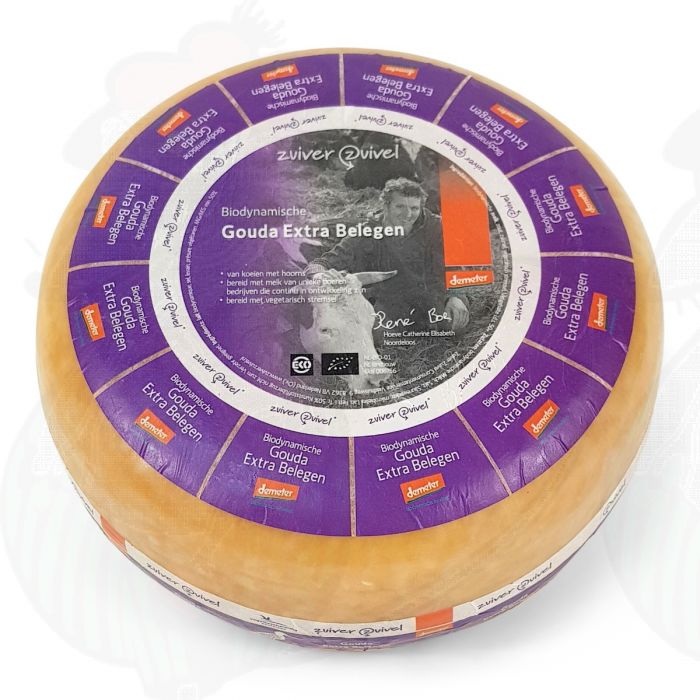 Extra Mognad Gouda Biodynamisk ost - Demeter | Hel ost 11 kilo main product photo