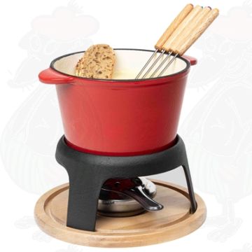 Ostfondueset Gjutjärn Relance