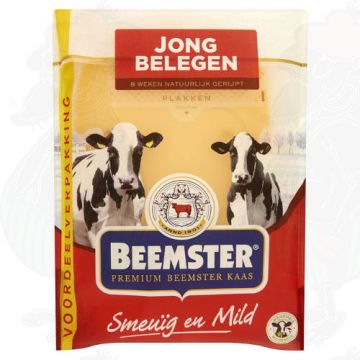 Skivad ost Beemster Premium Cheese Young Mognad 48+ | 250 gram i skivor
