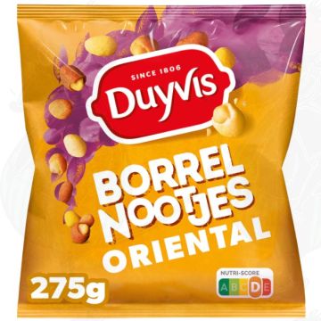 Duyvis Borrelnootjes Oriental Jordnötter 275 gr