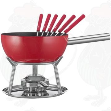 Spring Fondue Set Röd