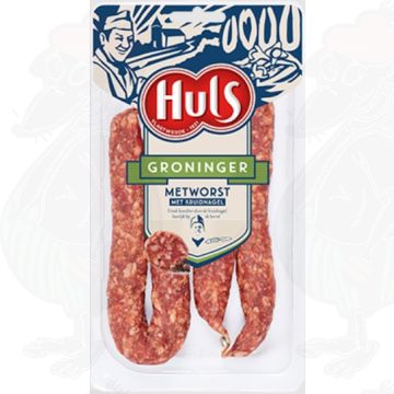 Huls Groninger Metworst med Nejlikor - 2 x 110 gram