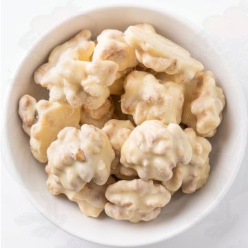 Jordnötskluster vit 140gr