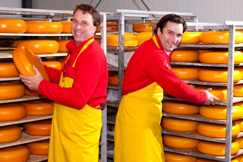 Mark och Walter på lagret